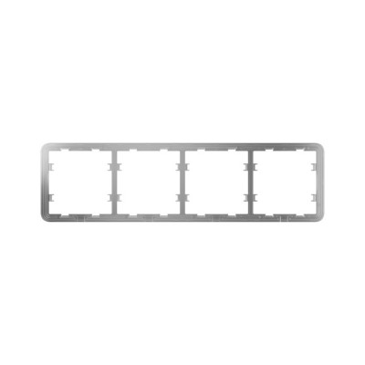 Рамка Ajax Frame (4 seats) для чотирьох розеток або вимикачів Рамка Ajax Frame (4 seats) для чотирьох розеток або вимикачів