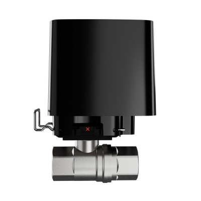 Кран перекриття води Ajax WaterStop 3/4" black з дистанційним керуванням Кран перекриття води Ajax WaterStop 3/4" black з дистанційним керуванням