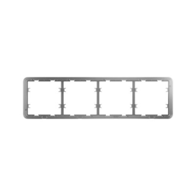 Рамка Ajax Frame (4 seats) для чотирьох розеток або вимикачів Рамка Ajax Frame (4 seats) для чотирьох розеток або вимикачів