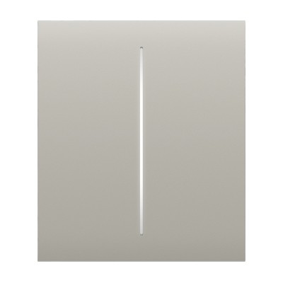 Кнопка Ajax CenterButton (2-gang) oyster для двоклавішного вимикача Кнопка Ajax CenterButton (2-gang) oyster для двоклавішного вимикача