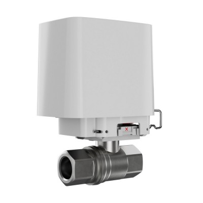 Кран перекриття води Ajax WaterStop 1/2" white з дистанційним керуванням