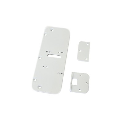 Комплект деталей для металопластикових дверей (білий)