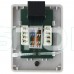 Розетка Kingda 1хRJ45 UTP белая