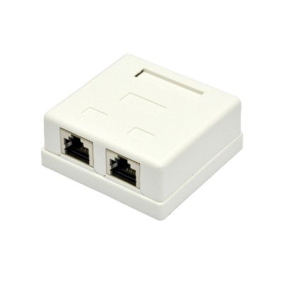 Розетка наружная EPNew 2хSTP, кат. 6, RJ45