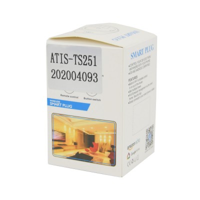 Розумна WiFi розетка ATIS-TS251 Розумна WiFi розетка ATIS-TS251