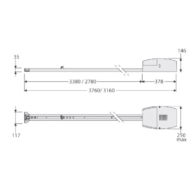 Автоматика для гаражных ворот BFT BOTTICELLI BT A650 BELT KIT комплект Автоматика для гаражных ворот BFT BOTTICELLI BT A650 BELT KIT комплект