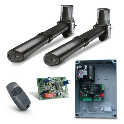 Комплект автоматики для распашных ворот весом до 800 кг, шириной до 3 м Came KRONO 1 BASE