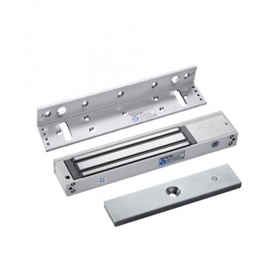 Электромагнитный замок Yli Electronic YM-180 с уголком монтажным Yli Electronic MBK-180L