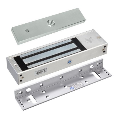 Электромагнитный замок Yli Electronic YM-500 с уголком монтажным Yli Electronic MBK-500L