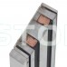 Електромагнітний замок Yli Electronic YM-350 з куточком монтажним Yli Electronic MBK-350ZL