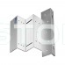 Електромагнітний замок Yli Electronic YM-350 з куточком монтажним Yli Electronic MBK-350ZL