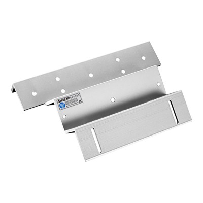 Електромагнітний замок Yli Electronic YM-350 з куточком монтажним Yli Electronic MBK-350ZL