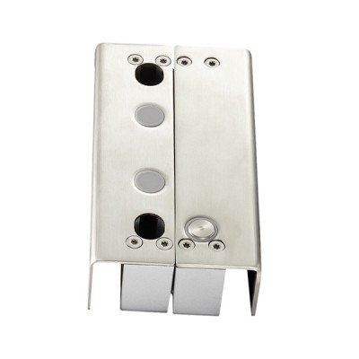 Замок ригеля YB-500U (LED) на скляні двері без рами