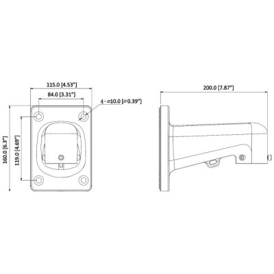 Кронштейн Dahua PFB305W Кронштейн Dahua PFB305W