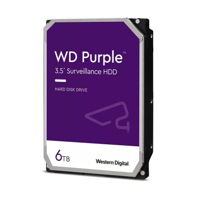 Жесткий диск 6TB Western Digital WD62PURZ для видеонаблюдения