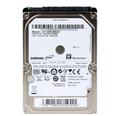 Жесткий диск HDD SATA 2.5"1TB 5400RPM 8MB ST1000LM024