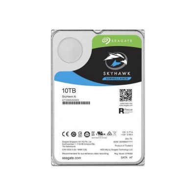Жорсткий диск 10TB Seagate SkyHawk AI ST10000VE0008 для відеоспостереження