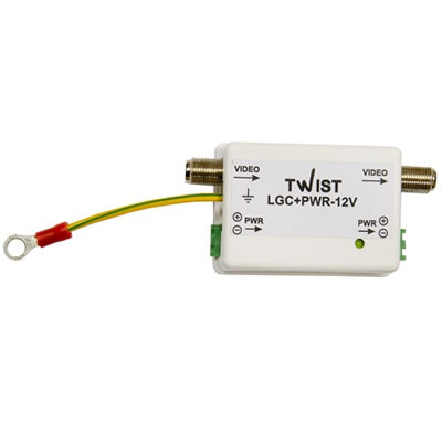 Грозозахист на коаксіал F-F Twist-LGC+PWR12V Грозозахист на коаксіал F-F Twist-LGC+PWR12V