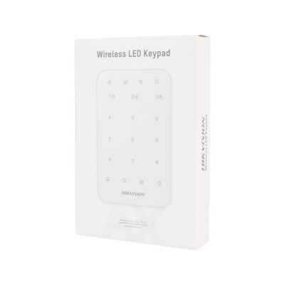 Бездротова LED-клавіатура Hikvision DS-PK1-E-WE AX PRO Бездротова LED-клавіатура Hikvision DS-PK1-E-WE AX PRO