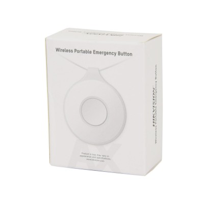 Беспроводная портативная тревожная кнопка Hikvision DS-PDEBP1-EG2-WE AX PRO Беспроводная портативная тревожная кнопка Hikvision DS-PDEBP1-EG2-WE AX PRO