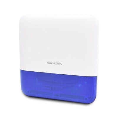 Бездротова вулична сирена Hikvision DS-PS1-E-WE-Blue AX PRO Бездротова вулична сирена Hikvision DS-PS1-E-WE-Blue AX PRO