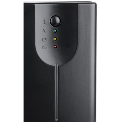 Источник бесперебойного питания Vinga VPE-600MU 600ВА / 360 Вт с LED-индикацией с USB в металлическом корпусе