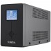 Источник бесперебойного питания Vinga VPC-1200MU 1200ВА / 720 Вт с LCD-дисплеем с USB в металлическом корпусе