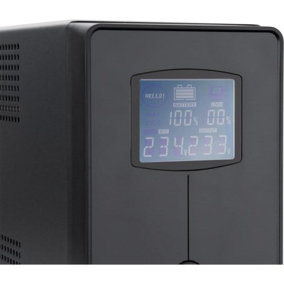 Источник бесперебойного питания Vinga VPC-1200MU 1200ВА / 720 Вт с LCD-дисплеем с USB в металлическом корпусе Источник бесперебойного питания Vinga VPC-1200MU 1200ВА / 720 Вт с LCD-дисплеем с USB в металлическом корпусе