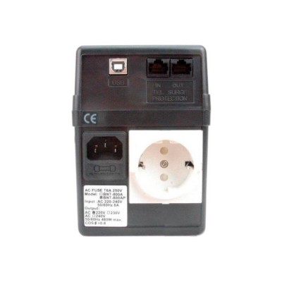 Джерело безперебійного живлення Powercom BNT-800AP Schuko 800ВА/480Вт лінійно-інтерактивний