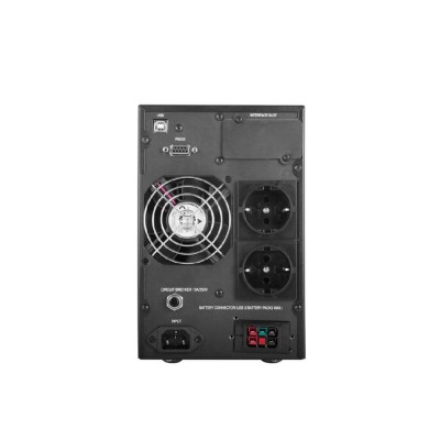 Источник бесперебойного питания Powercom MAC-1000 Schuko 1000ВА / 1000Вт онлайн с чистой синусоидой