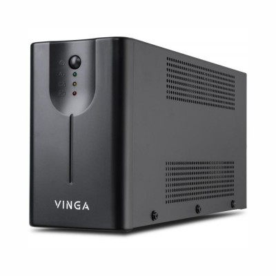 Источник бесперебойного питания Vinga LED 800VA metal case with USB (VPE-800MU)
