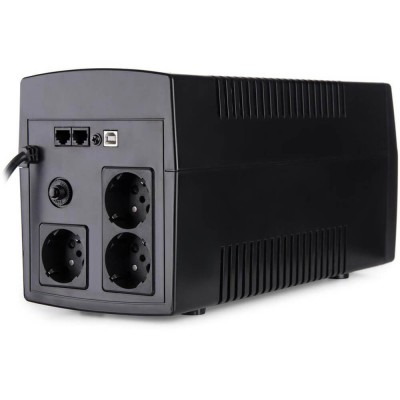 Источник бесперебойного питания Vinga VPC-1200PU 1200ВА / 720 Вт с LCD-дисплеем с USB в пластиковом корпусе Источник бесперебойного питания Vinga VPC-1200PU 1200ВА / 720 Вт с LCD-дисплеем с USB в пластиковом корпусе