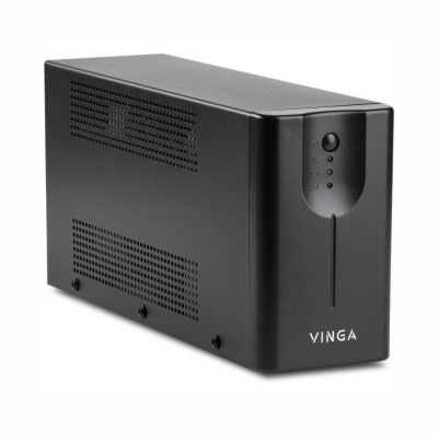 Источник бесперебойного питания Vinga LED 800VA metal case with USB (VPE-800MU)