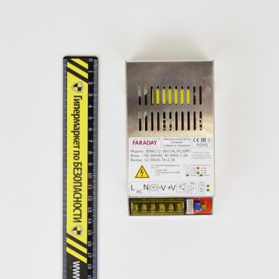 Блок живлення Faraday Electronics 80 Вт / 12-36 В / ALU