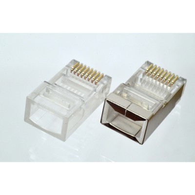 Коннектор UTP CMS RJ45 экранированный Коннектор UTP CMS RJ45 экранированный