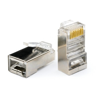 Коннектор UTP CMS RJ45 экранированный Коннектор UTP CMS RJ45 экранированный