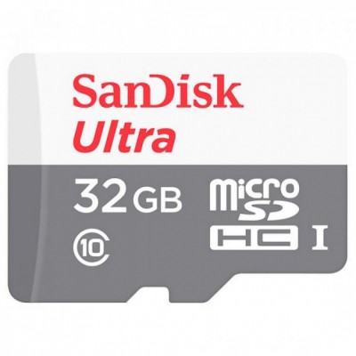 Карта пам'яті SanDisk Ultra Android microSDHC 32GB 80MB/s C10 SDSQUNS-032G-GN3MN Карта пам'яті SanDisk Ultra Android microSDHC 32GB 80MB/s C10 SDSQUNS-032G-GN3MN