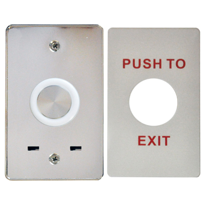 Кнопка виходу п'єзоелектрична Yli Electronic PBS-821A (LED) з LED-підсвічуванням