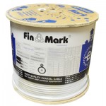 Кабель FinMark F 660 BV white CU бухта 305м Кабель FinMark F 660 BV white CU бухта 305м