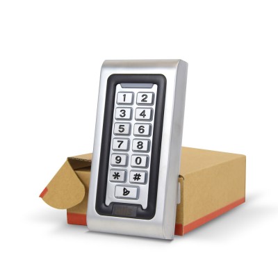 Металева кодова клавіатура зі зчитувачем EM-Marine ATIS AK-601_v1 Металева кодова клавіатура зі зчитувачем EM-Marine ATIS AK-601_v1