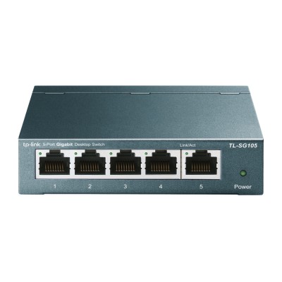 Коммутатор TP-Link TL-SG105 5-портовый неуправляемый