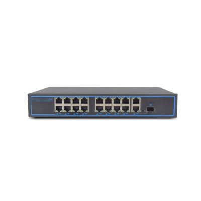 Коммутатор PoE-1018-16P-1S/250m