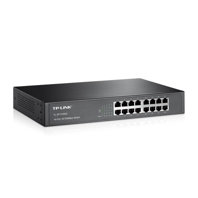 Комутатор TP-Link TL-SF1016DS 16-портовий некерований Комутатор TP-Link TL-SF1016DS 16-портовий некерований