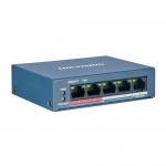 Некерований PoE-комутатор Hikvision DS-3E0105P-E(B) з 4 портами PoE Некерований PoE-комутатор Hikvision DS-3E0105P-E(B) з 4 портами PoE