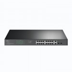 Комутатор TP-LINK TL-SG1218MP 16xGE/PoE+ 250W 2xGE 2xcomboGE/SFP 19