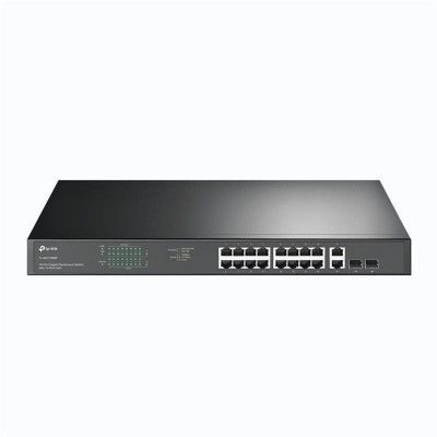 Коммутатор TP-LINK TL-SG1218MP 16xGE/PoE+ 250W 2xGE 2xcomboGE/SFP 19" 1U