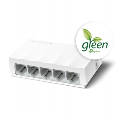 Комутатор TP-Link LiteWave LS1005 5-портовий некерований Комутатор TP-Link LiteWave LS1005 5-портовий некерований