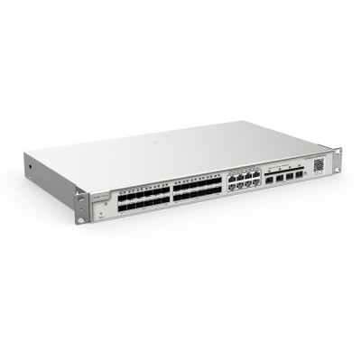 Комутатор Ruijie Reyee RG-NBS3200-24SFP/8GT4XS 24-портовий керований з 8 комбінованими портами Комутатор Ruijie Reyee RG-NBS3200-24SFP/8GT4XS 24-портовий керований з 8 комбінованими портами