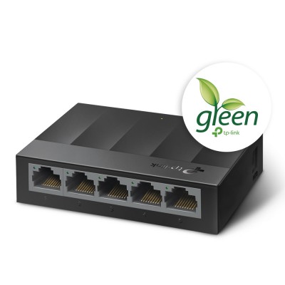 Комутатор TP-Link LiteWave LS1005G 5-портовий некерований Комутатор TP-Link LiteWave LS1005G 5-портовий некерований