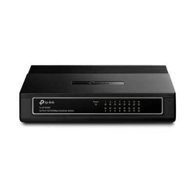 Коммутатор TP-Link TL-SF1016D 16-портовый неуправляемый